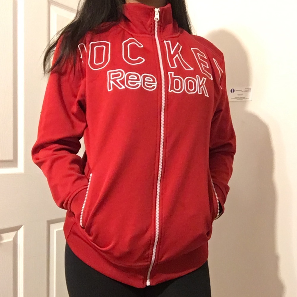 Reebok Hockey Full-Zip Sports Jacket